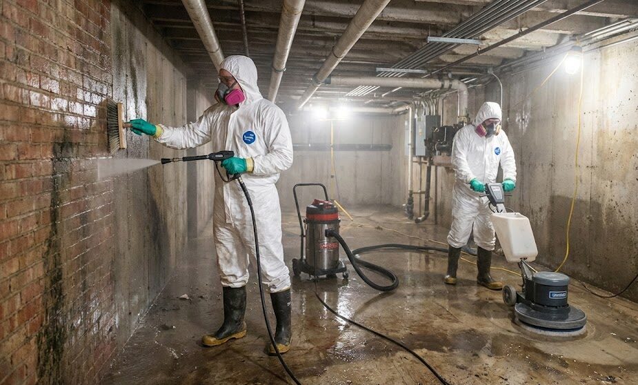 Hloubková sanace podlah, stěn a technických prostor po haváriích​